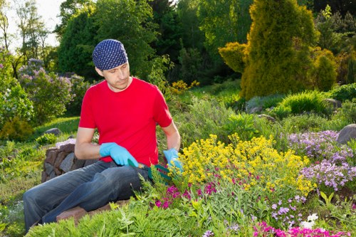 Reusable garden materials prepared for recovery and reuse