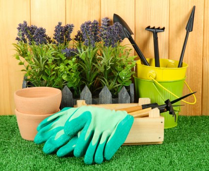 Seasonal garden maintenance in Gidea Park with planting and tidy borders