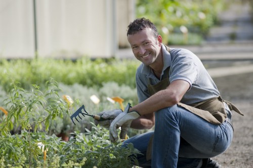 Garden waste handling and compliance concept for service terms